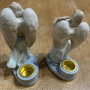 Vintage Russ Berrie porcelain angels
